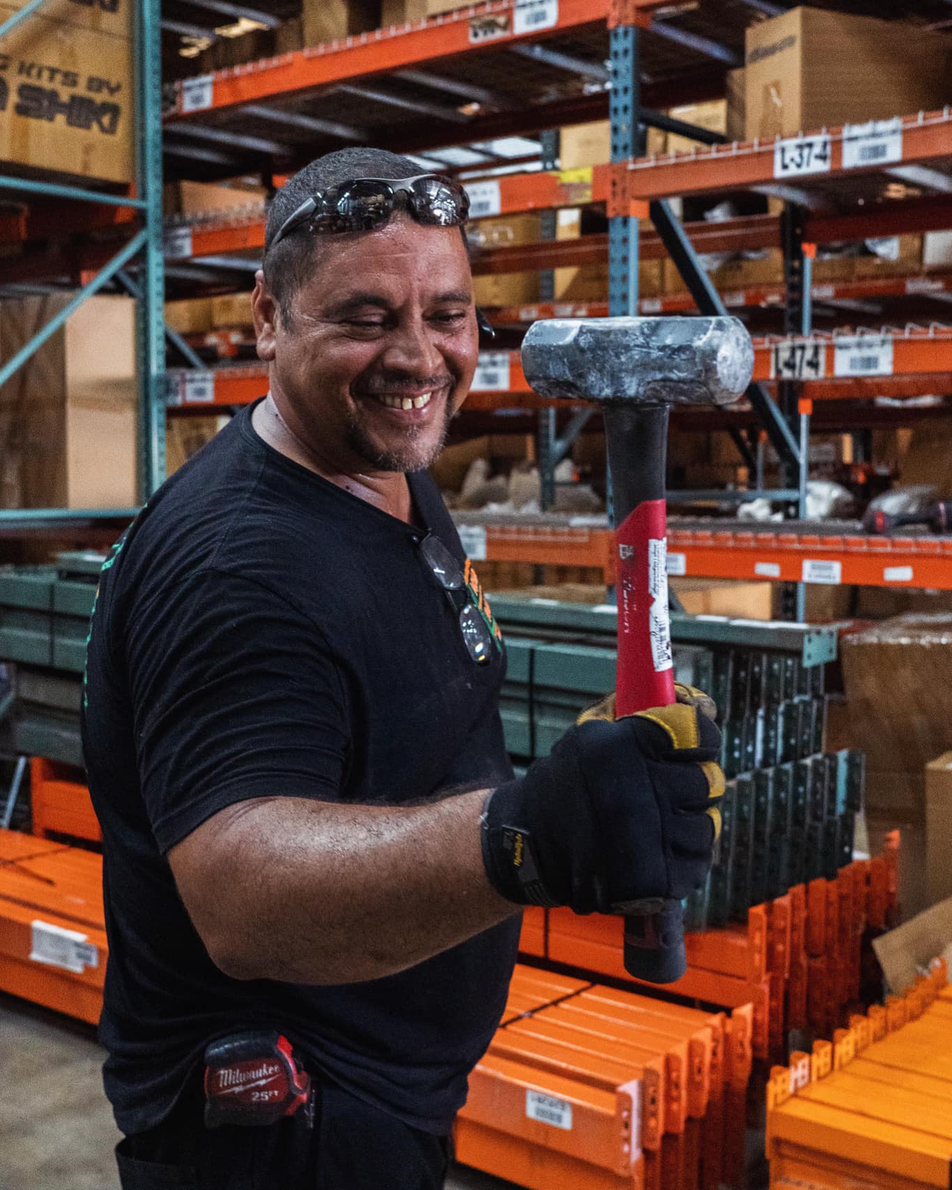 Medley Pallet Rack Supply Workers